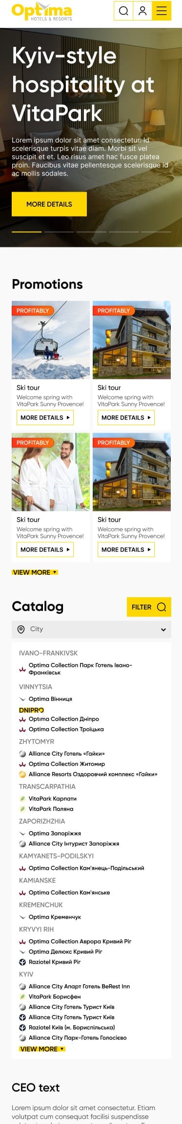 Optima Hotels & Resorts